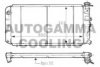 AUTOGAMMA 100752 Radiator, engine cooling